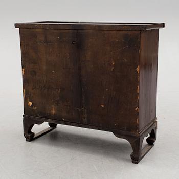 A lacquered wooden 'Mouri jang' headside chest, Korea, Joseon (Yi) dynasty (1392–1910).