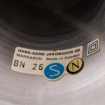 Hans-Agne Jakobsson, a 'BN-26' table light for Markaryd, latter half of the 20th century.
