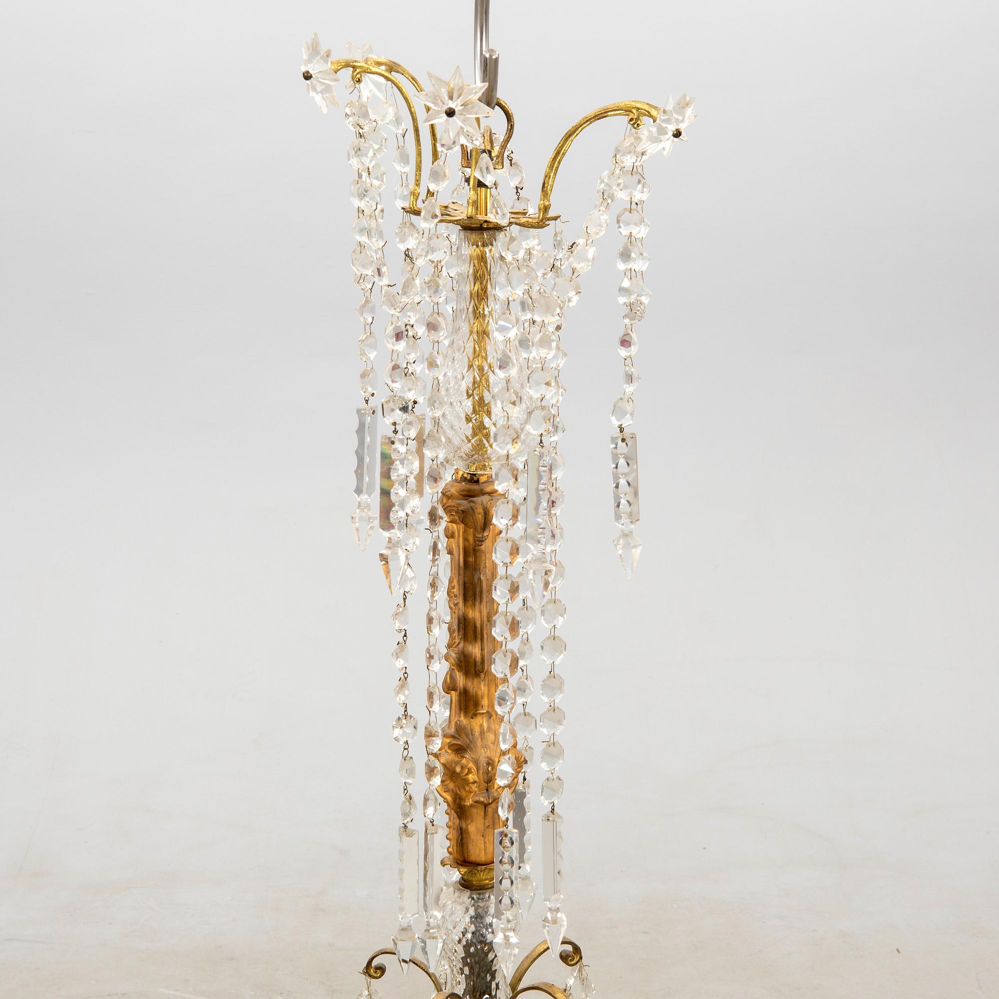 Chandelier circa 1900.