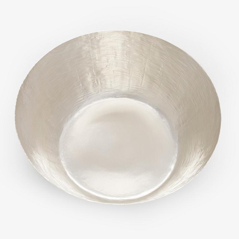 Tapio Wirkkala, skål, silver, TW 243, Kultakeskus, Tavastehus 1978.