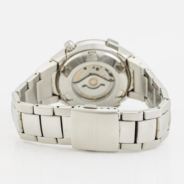 Seiko, Sportura, Kinetic, chronograph, wristwatch, 41 mm.