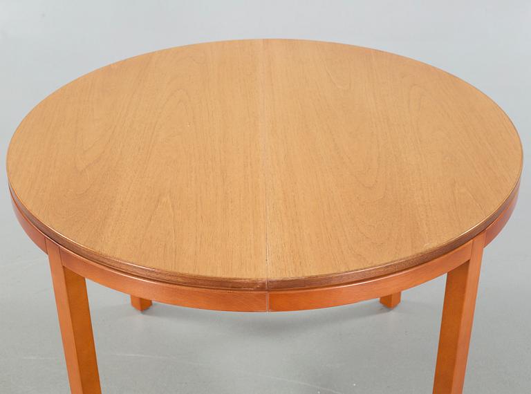 A late 20th century dinner table.