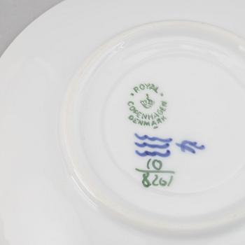 A Royal Copenhagen 'Blå Blomst' porcelaine set (47 pc).