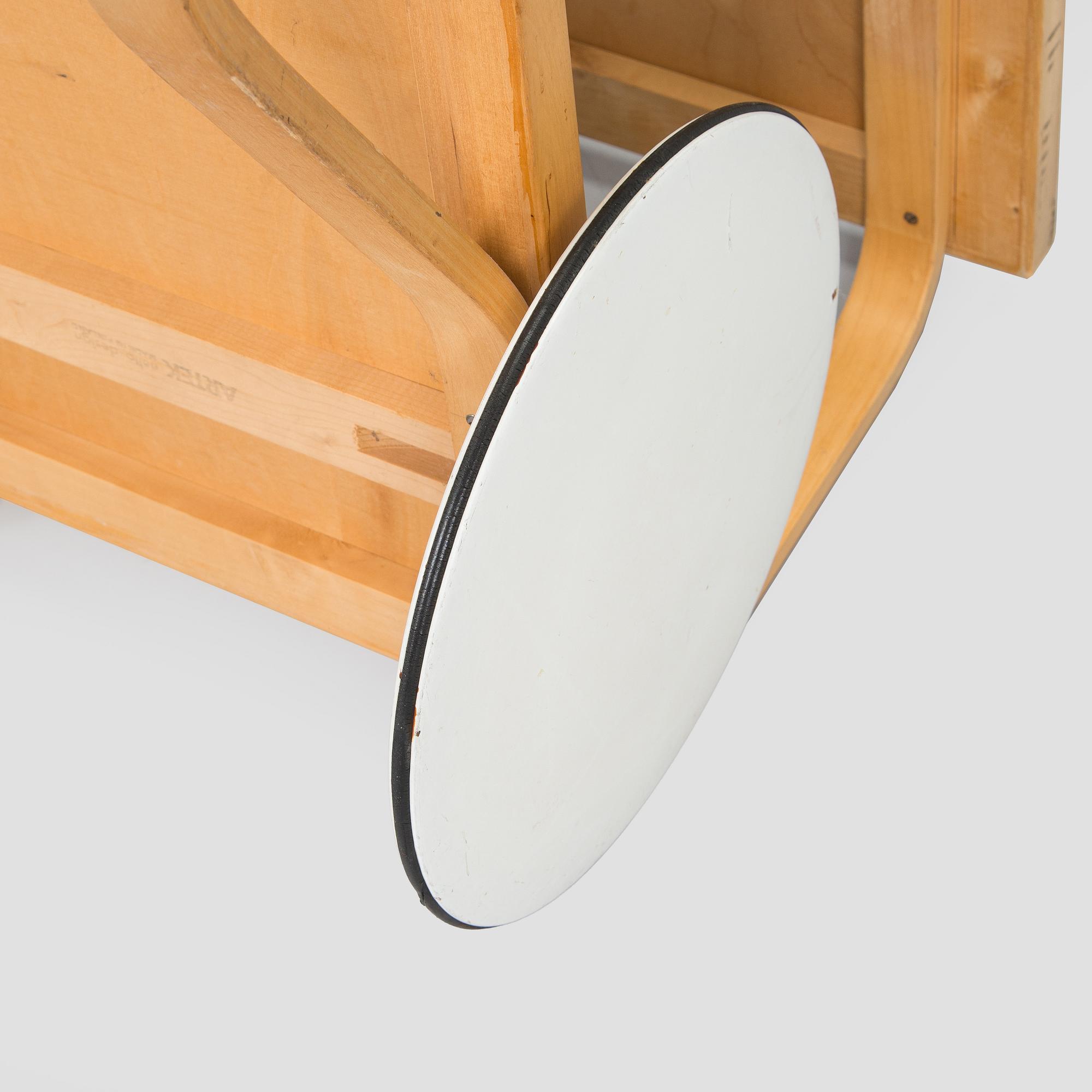 Alvar Aalto, serveringsvagn, modell 98, Artek, 1960/70-tal.