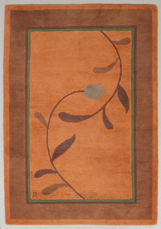 MATTA, handtuftad, monogramsignerad Å (Anna Johanna Ångström). Axeco. Ca 229 x 161 cm.