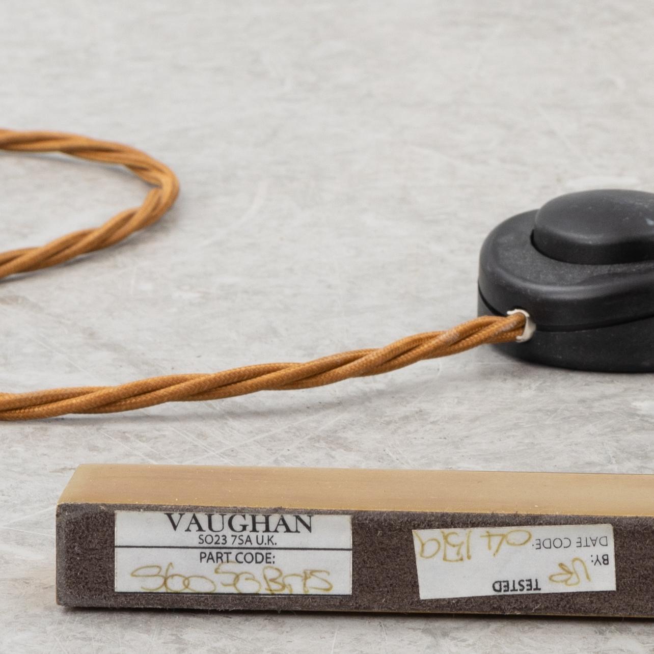 A 'Tall Savona Floor Lamp', by Vaughan, contemporary.