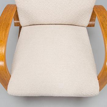 Miroslav Navratil, fåtölj, "Tank chair" Tjeckien 1950-tal.