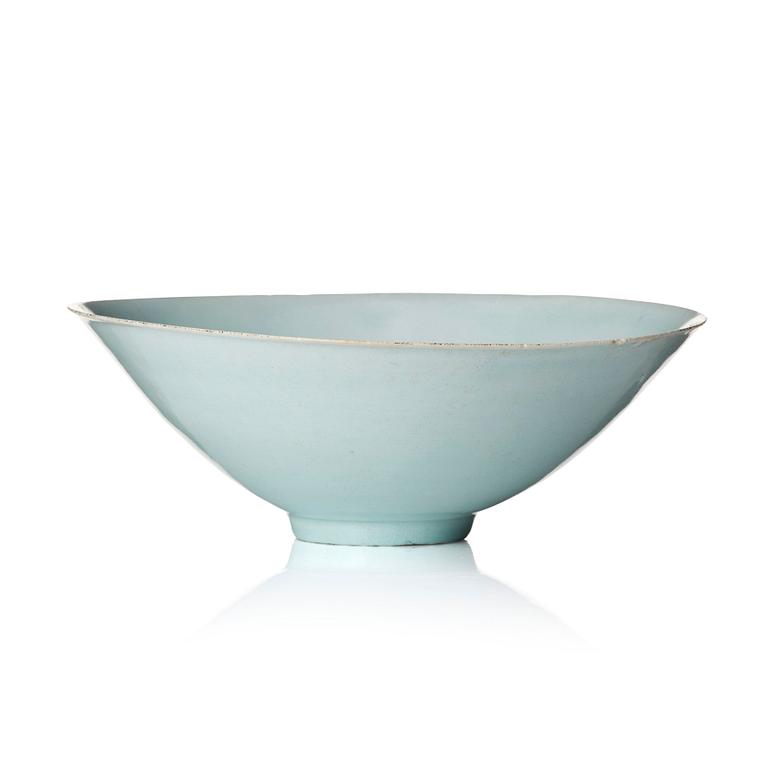 A carved qingbai 'boys' bowl, Song dynasty (960-1279).