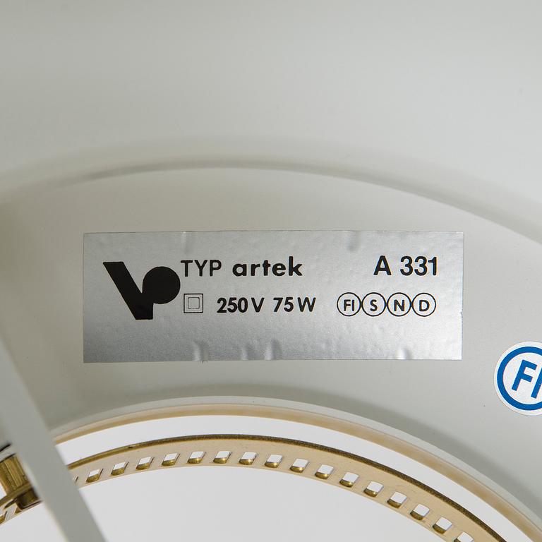 Alvar Aalto, ceiling lamp, "Beehive" A331, Valaisinpaja / Artek, late 20th century.