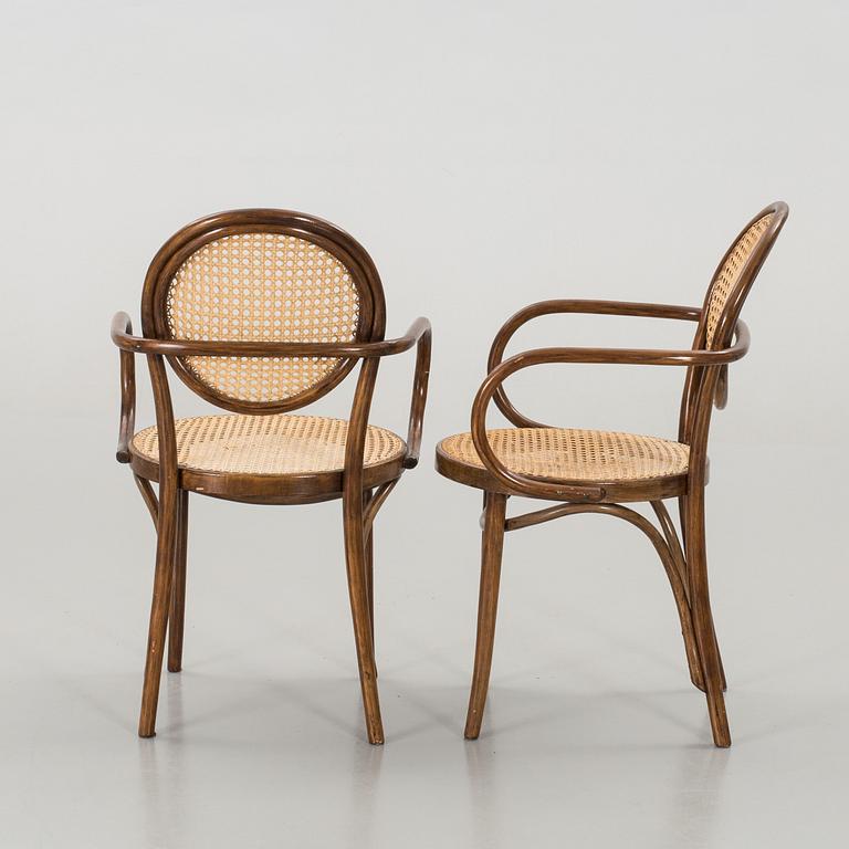 A PAIR OF BENTWOOD CHAIRS SECOND HALF OF 20TH CENTURY,