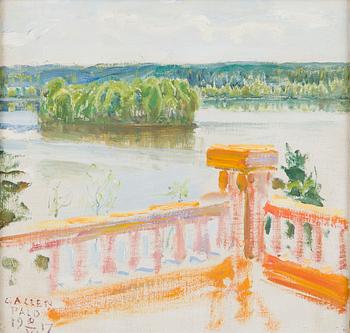 Akseli Gallen-Kallela, Vy från Terrassen (Kangasala).