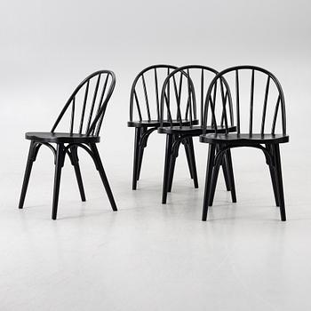 Uno Åhrén, a set of four chairs model "5262/1", Gemla, Diö, 1930s.