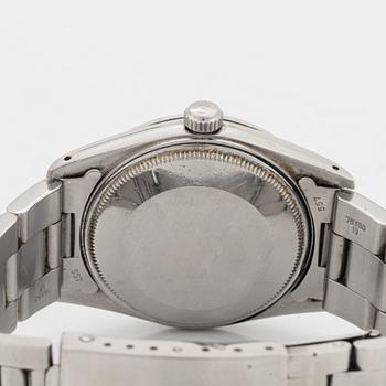 Rolex, Oyster Perpetual, Date, wristwatch, 34 mm.