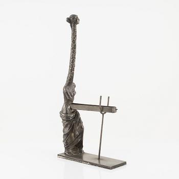 Salvador Dalí, skulptur. Signerad och numrerad. Gjutarstämpel. Brons, höjd 56,3 cm.