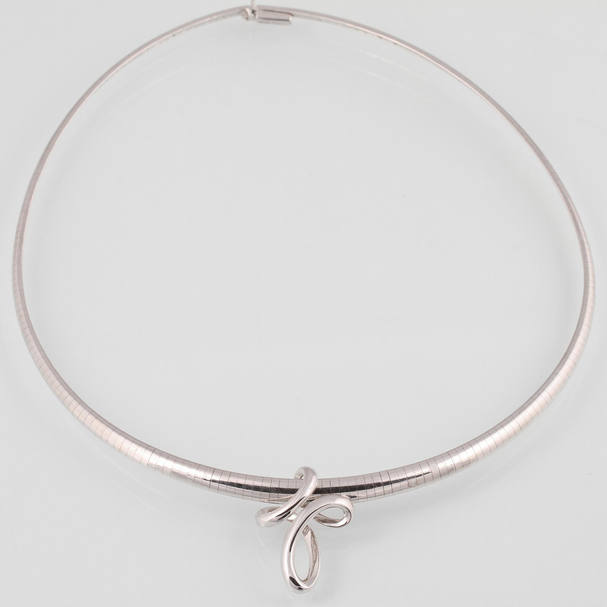 COLLIER, 14K vitguld, Bailey Banks & Biddle. Vikt 21,6 gram.