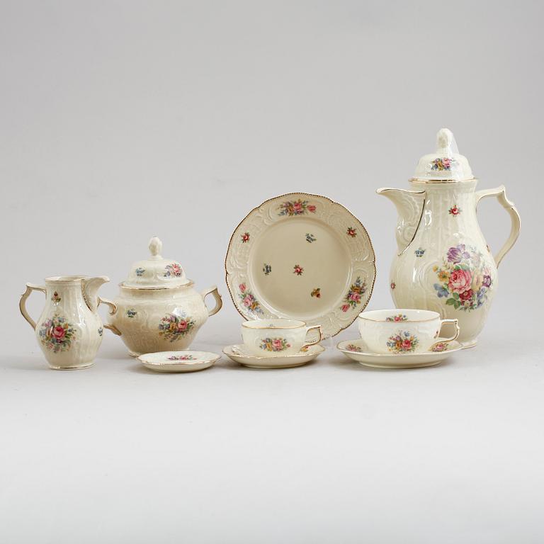 SERVISPORSLIN, 36 delar,  "Sanssouci", Rosenthal.