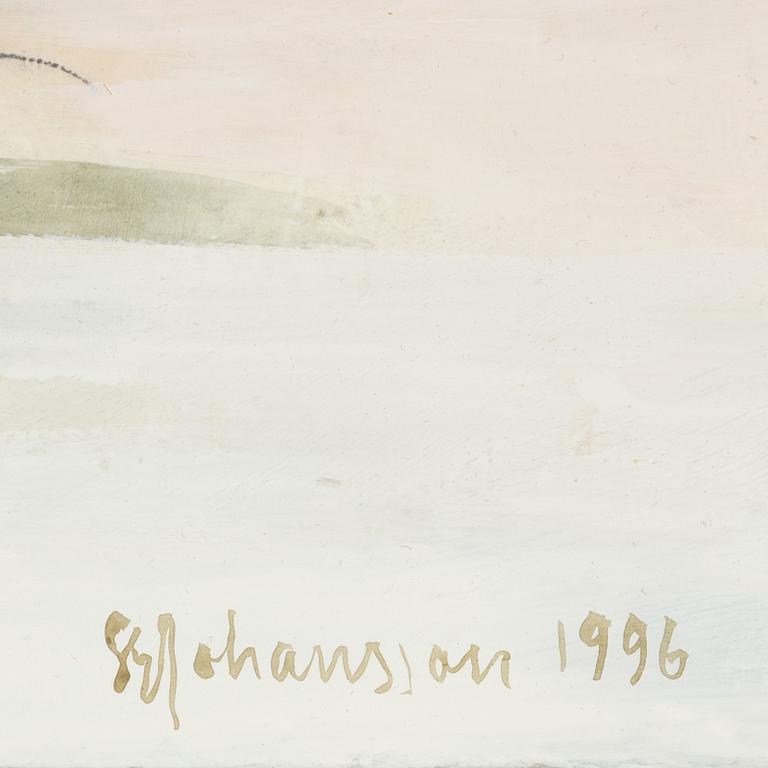 Sven-Erik Johansson, oil on panel, signed and dated 1996.