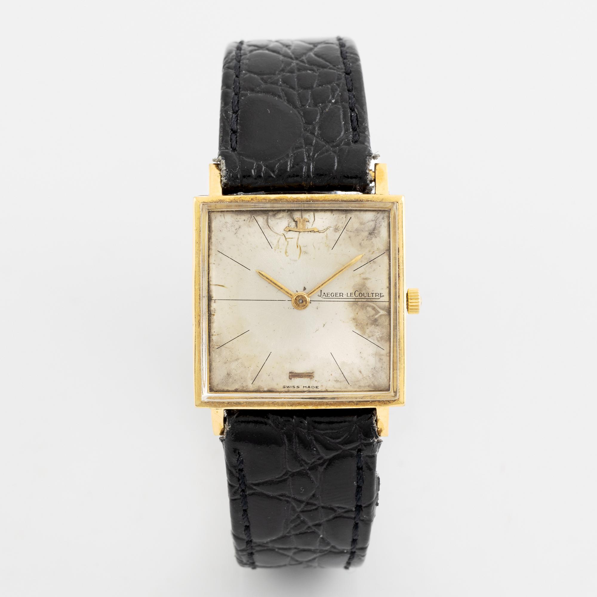 Jaeger-LeCoultre, wristwatch, 25 x 25 (32,5) mm.