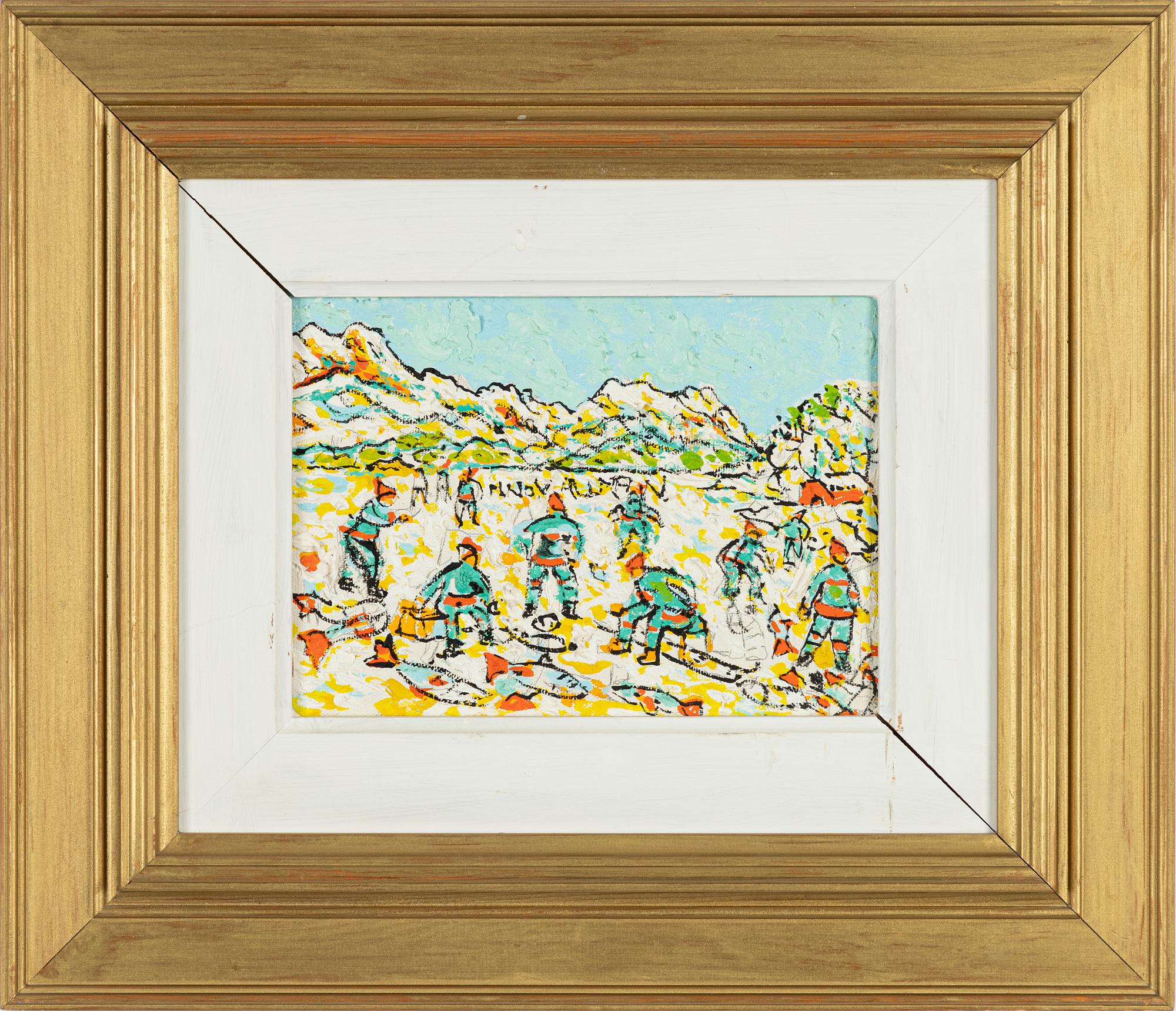 Uno Vallman, Vinterfiske.