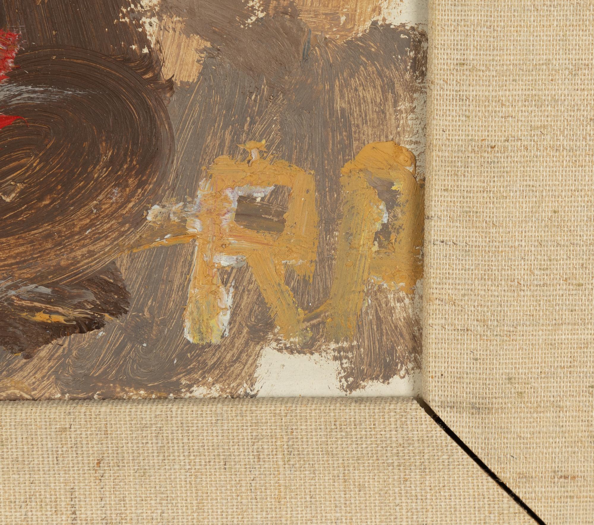 Ragnar Person, oil on panel, signed.