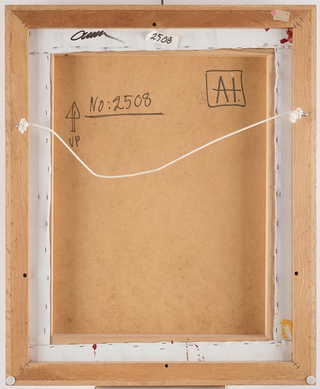 Arman (Armand Pierre Fernandez), "Monochrome Accumulation no: 2508".