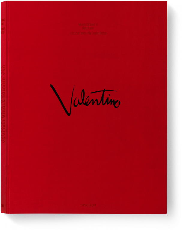 Valentino Garavani. Una grande storia italiana, book Taschen numbered and signed 60.