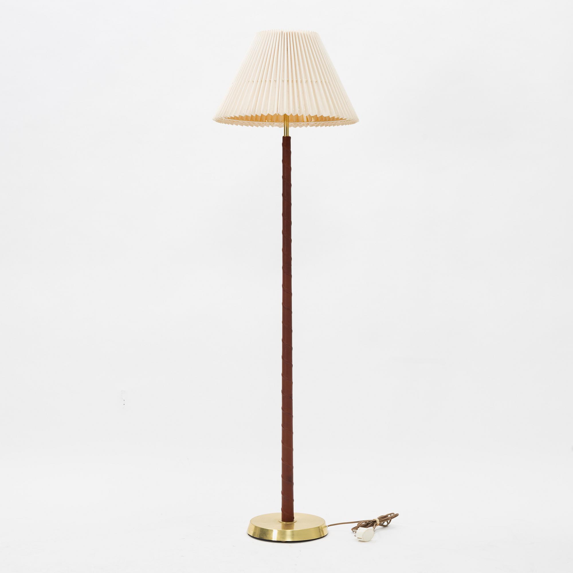 Golvlampa, Möllers armaturer Eskilstuna, 1900-talets andra hälft.