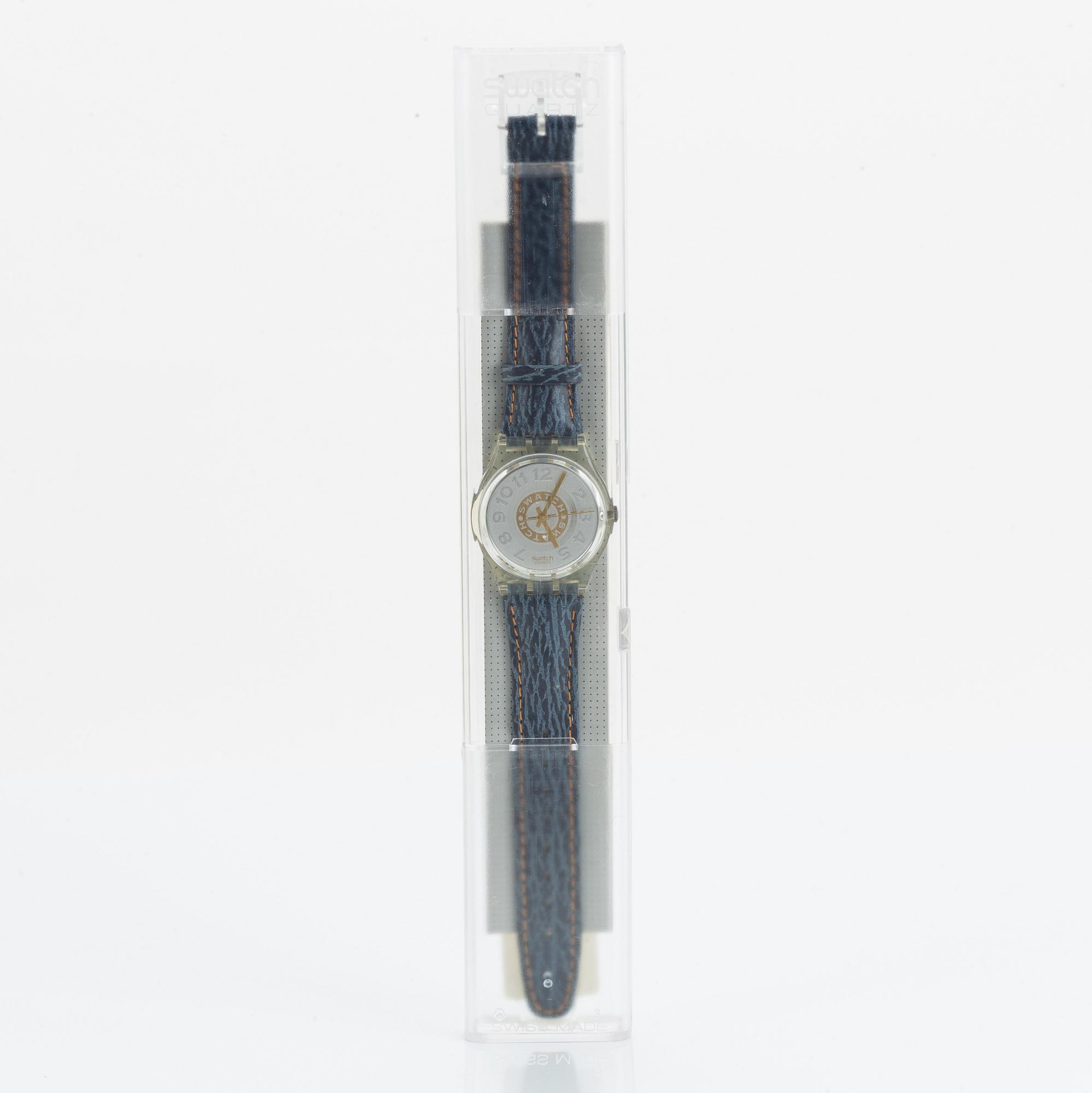 Swatch, Delave, wristwatch, 34 mm.