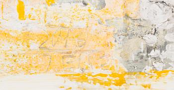 JAAN ELKEN, "WRITING ON THE WALL IV".