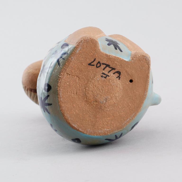 FIGUR, stengods, "Lotta", Lisa Larson, Gustavsberg.