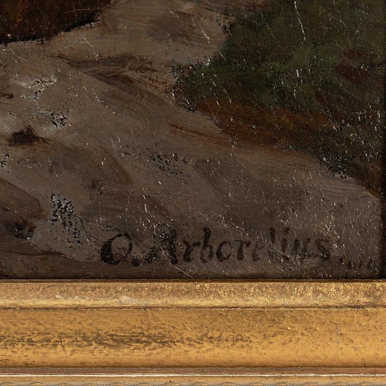 OLOF ARBORELIUS, olja på duk, signerad O. Arborelius.