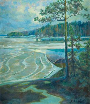 Jon Oscar Esti, Twilight by the shore.