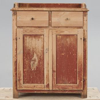 A 19th century folk art cabinet from Hälsingland.
