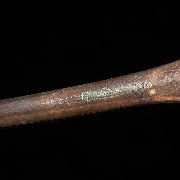 WILHELM WAGENFELD, bestick samt bläckflaskor, för WMF och VLG, Tyskland.