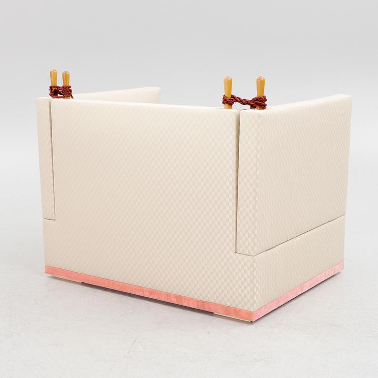 Ewa Alpsten, unique armchair, journeyman's test at Carl Malmsten Furniture Studies, 2010.