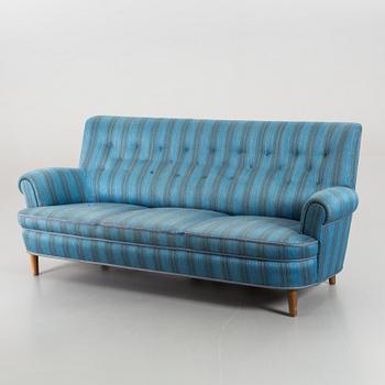 CARL MALMSTEN, soffa, "Hemmakväll", 1900-talets andra hälft.