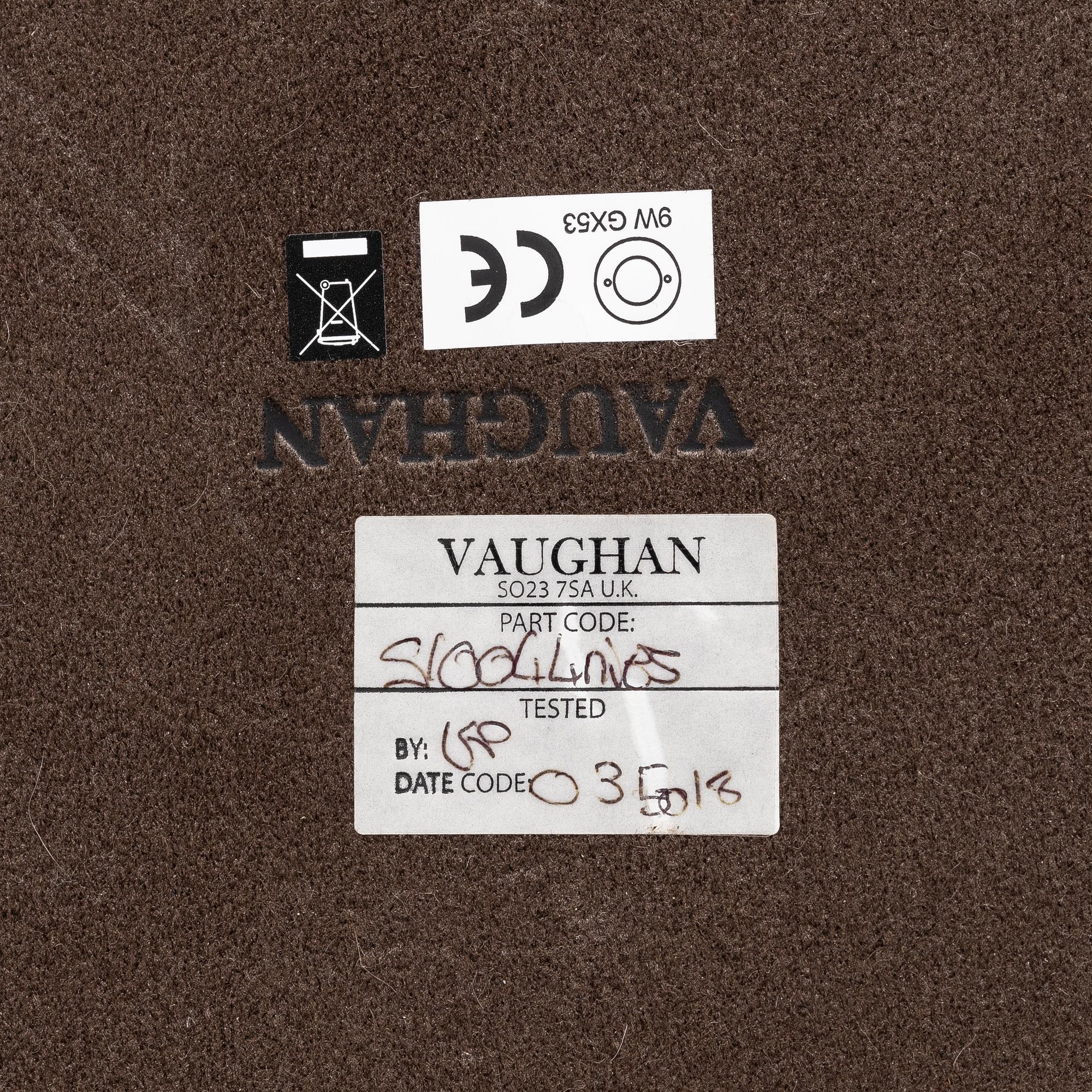 Michael & Lucy Vaughan, golvlampor, ett par "Faringdon", samtida.