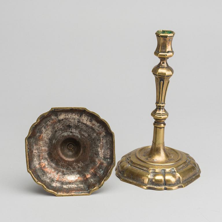 TWO FRENCH CANDLESTICKS.