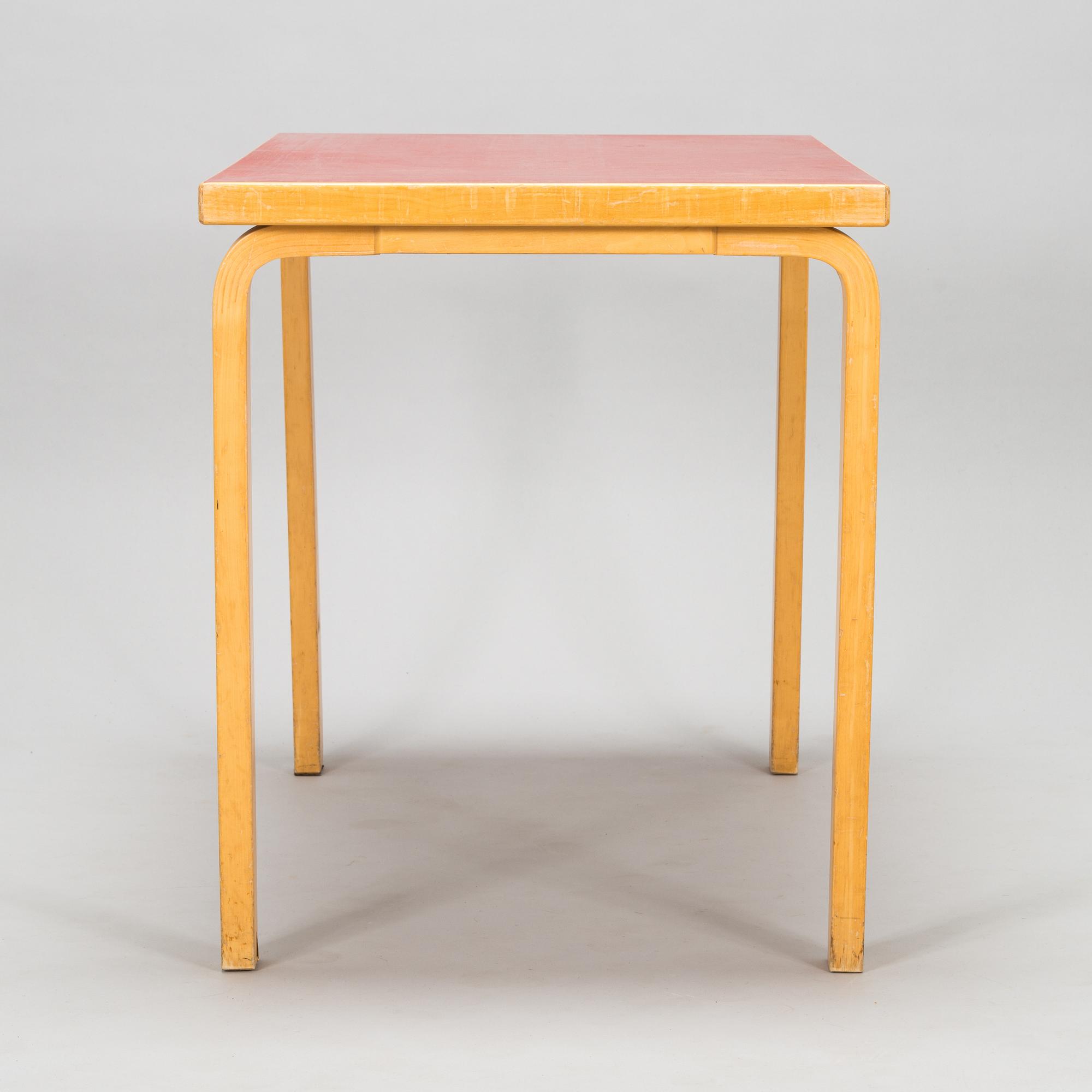 Alvar Aalto, bord, modell 80B, Artek, 1960-tal.