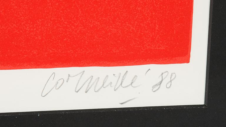 Beverloo Corneille, silkscreen in colours, 1988, signed 141/200.