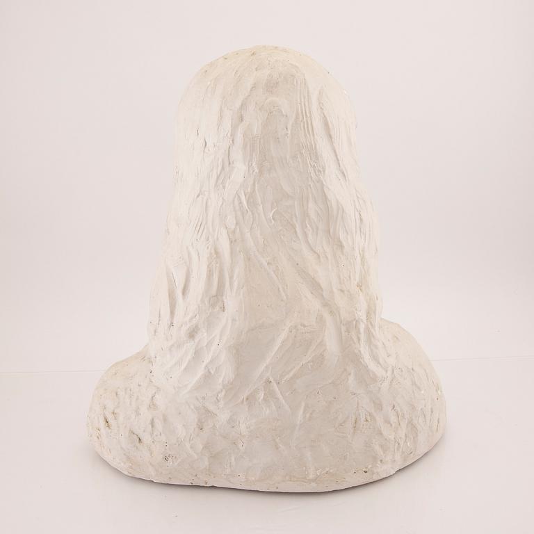 Åke Falk, unsigned plaster sculpture.