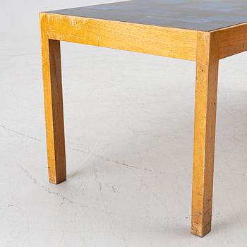David Rosén, and Algot Törneman, a 'Blue Square' coffee table, Triva, Nordiska Kompaniet, 1950s.