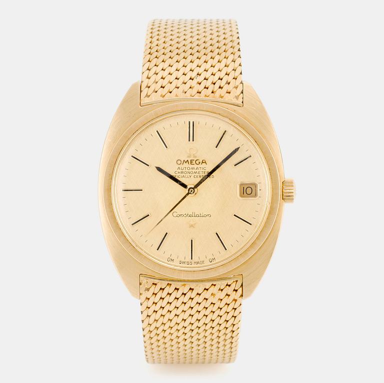 Omega, Constellation, "C", "OM Swiss Made OM", wristwatch, 34,5 mm.