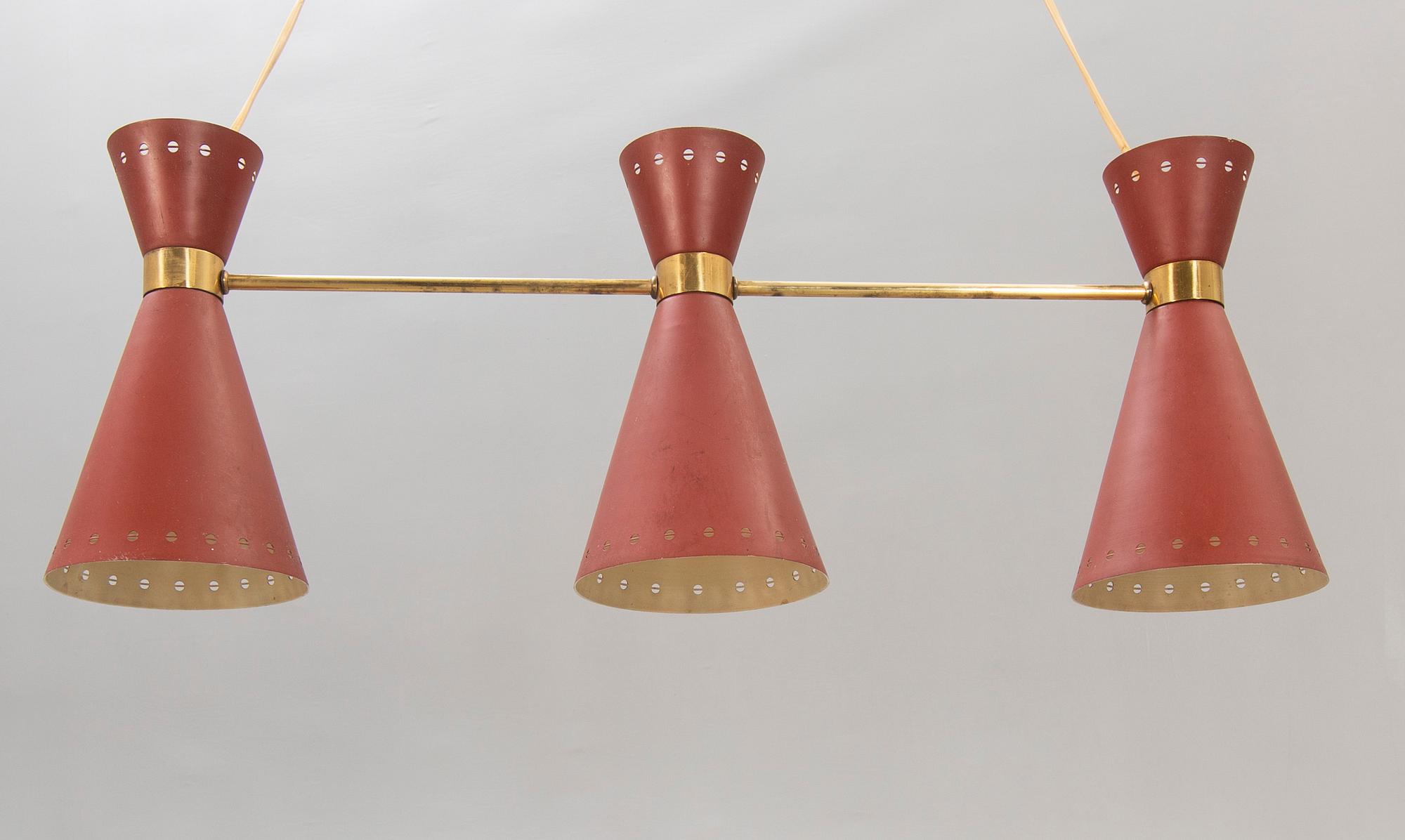 Taklampa, "Triett" IKEA 1900-talets andra hälft.