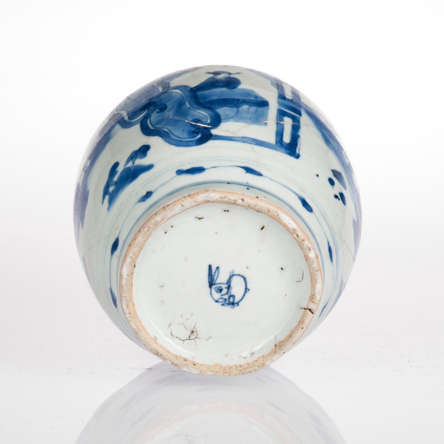 KRUKOR, 2 st. orientaliska, Kangxi (1662-1722) samt 1900-tal.