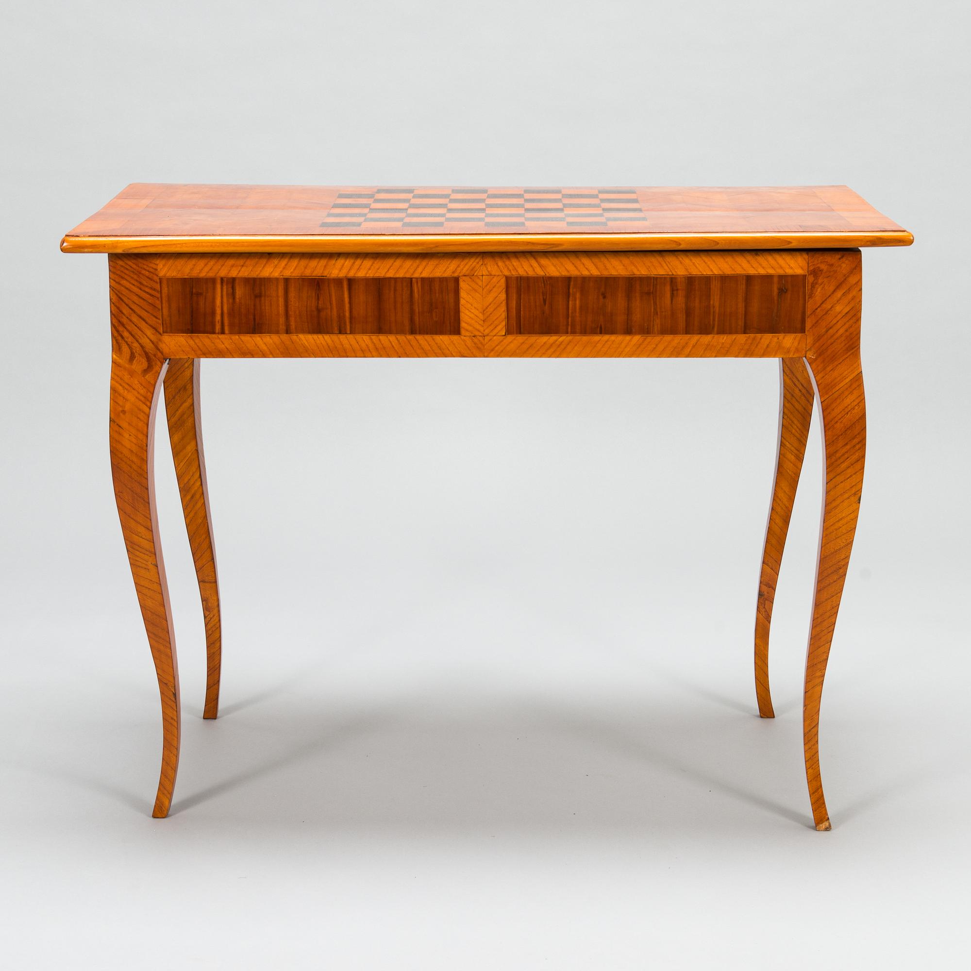 Spelbord, rokoko, Sverige ca 1770.