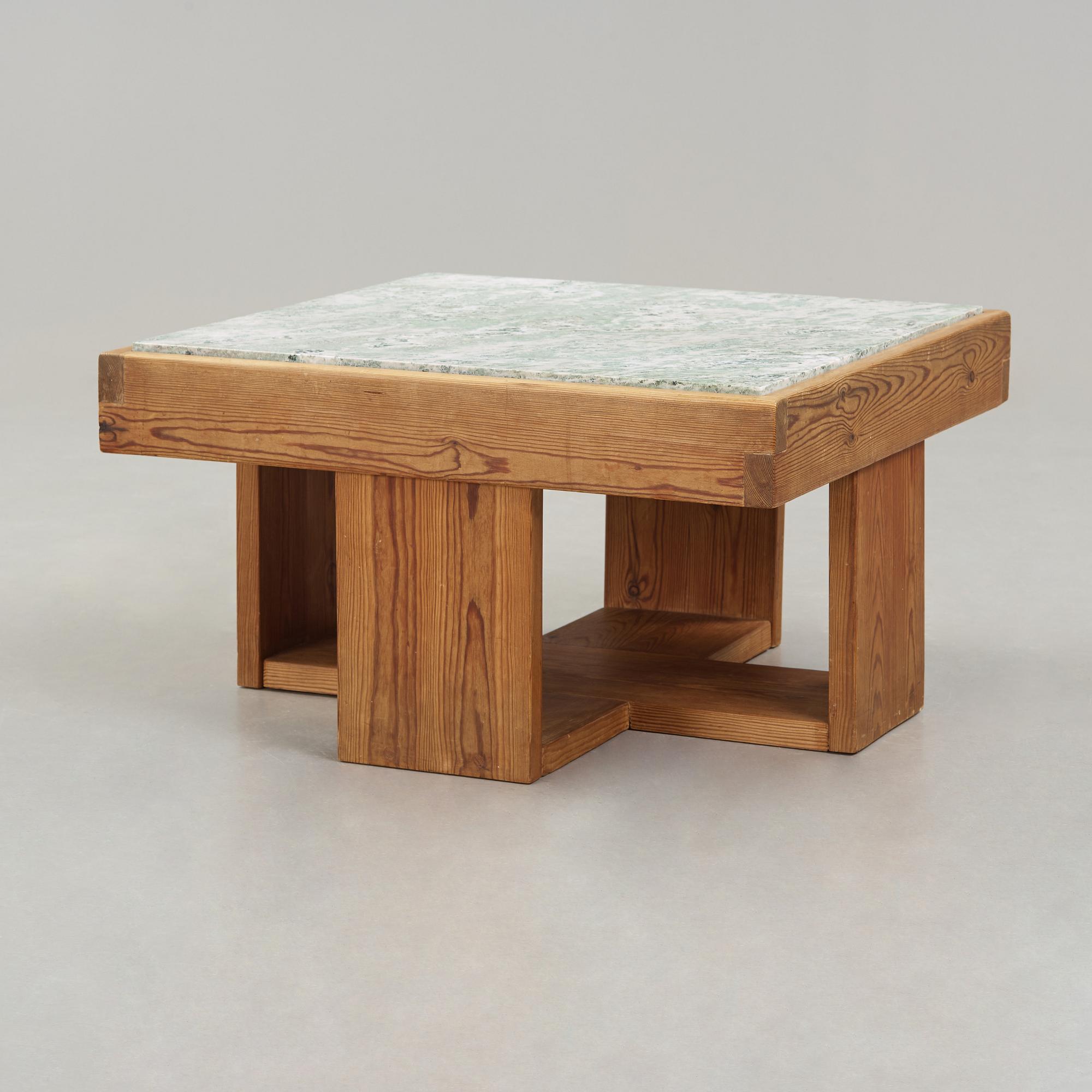 A Swedish Modern pine table, probably mid 20th C.