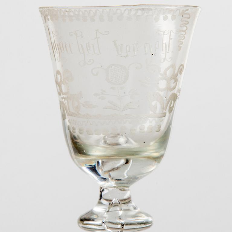 GLAS, Tyskland, 1700-tal.
