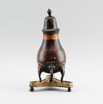 TEKÖK, målad plåt, 1700-tal.