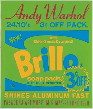 ANDY WARHOL, after, silkscreen in colours, 1970.